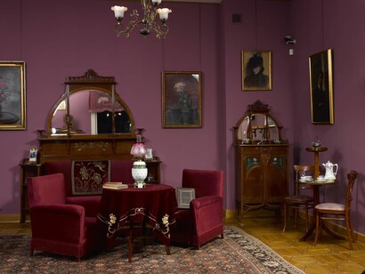 Art nouveau, young Poland, exhibition view. Courtesy of The Mazovian Museum
