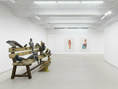 Claudette Schreuders, Genesis, exhibition view. Courtesy of Jack Shainman Gallery
