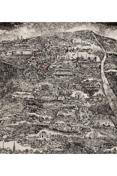 Diorama Map New Delhi, 2013 © Sohei Nishino, Courtesy Michael Hoppen Gallery 