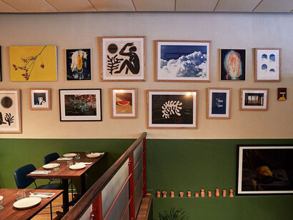 Honey amd Smoke Grill House, ground floor interior, 2023. Photo: Patricia Niven