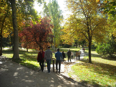 Paseando por el Retiro. Madrid