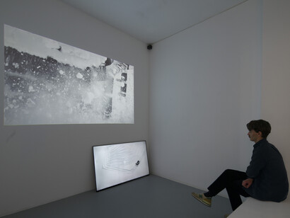 Sophie Whettnall, InVisible, vue d'exposition. Avec l’aimable autorisation de la galerie Michel Rein