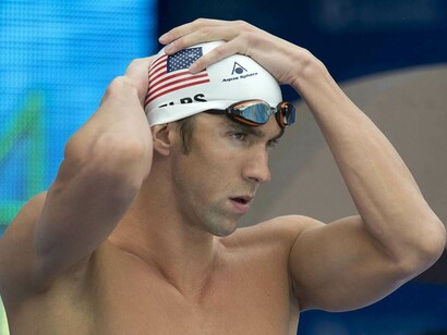 El nadador estadounidense Michael Phelps