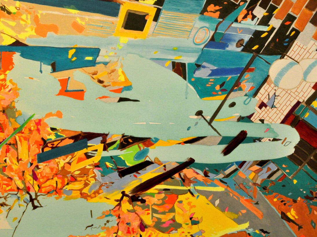 Yasemin Kaçkar-Demirel, You Did Not See Me, I Was Falling Apart, 2015. Courtesy of Elisa Contemporary Art