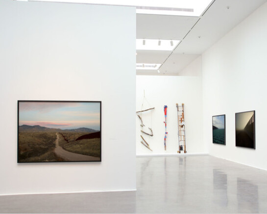 Richard Misrach and Guillermo Galindo, Exhibition view. Courtesy of Pace Gallery