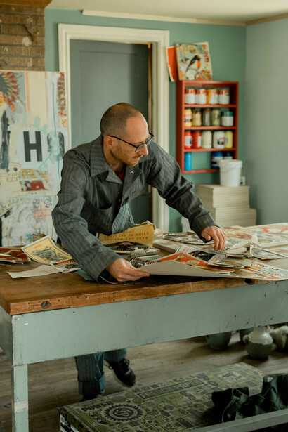 Ravi Zupa, Studio Shot, 2023. Courtesy of Harman Projects