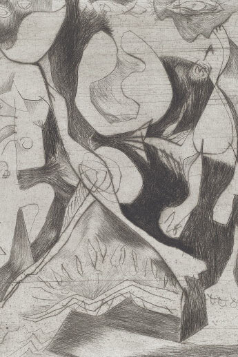 Jackson Pollock’s "Mural". Courtesy of The National Gallery of Art