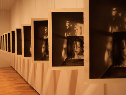 Irene González, Si recordar fuera olvidar, vista de exhibición. Cortesía de MARCO