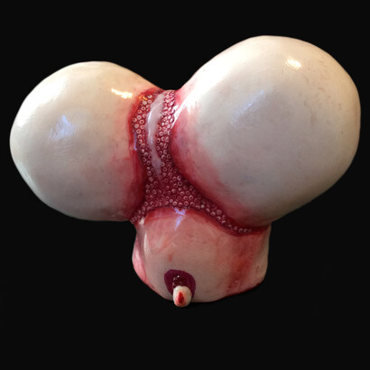 Untitled - Polymer Clay, Beads - 3.25x4.5x2.5, 2016
