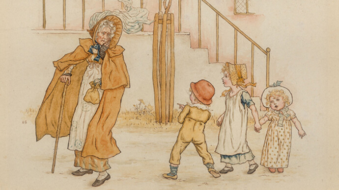 Fairy Tales to Nursery Rhymes. Courtesy of Delaware Art Museum