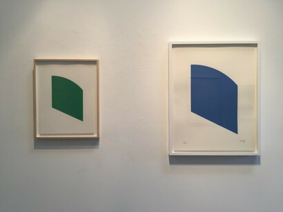 Ellsworth Kelly. Courtesy of Leslie Sacks Gallery