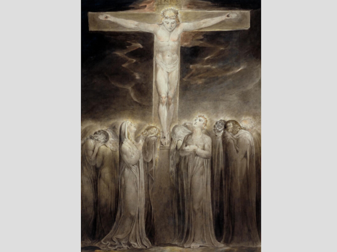 William Blake, The Crucifixion: ‘Behold Thy Mother’, c.1805. Courtesy of Tate