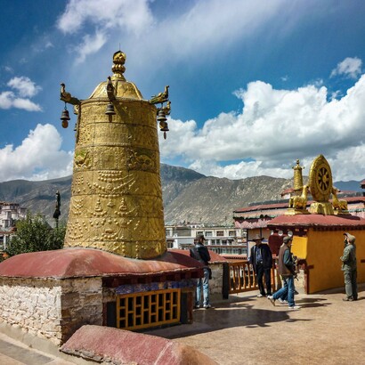 Palacio de Potala, clasificado como Patrimonio de la Humanidad por la Unesco, en el año 1994, Lhasa