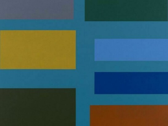 Jon Thompson, Simple Paintings - Thinking about Poussin, 2013, acrylic and oil on canvas
150 x 175 cm