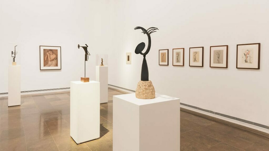 Julio González, vista de exhibición. Cortesía del Institut Valencià d’Art Modern