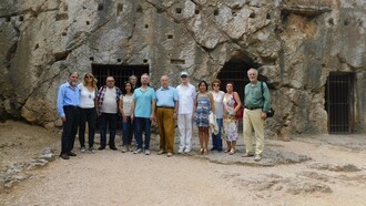 WPF Group in front of cell of Socrates