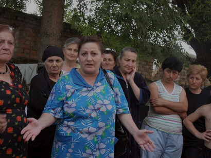 Refugees from South Ossetia and Alagir, Georgia