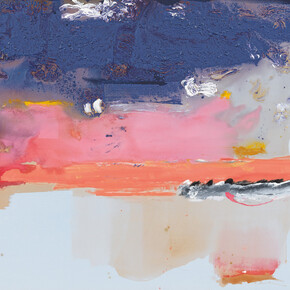 Helen Frankenthaler, Western Roadmap, acrylic on canvas, photo by Rob McKeever. Courtesy of the Gagosian Gallery