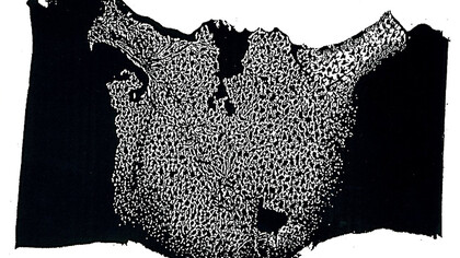 Le corps grotesque - 6. Gravure sur bois, 121x192 cm. 