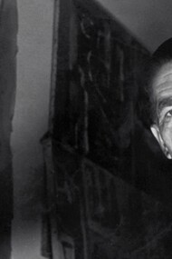 Mario Sironi nel suo studio, 1938