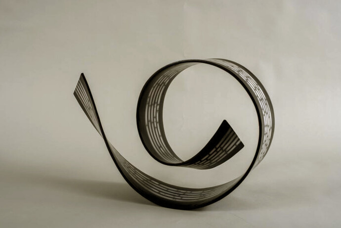 Esh Gallery, Simcha Even-Chen, Spiral Flow