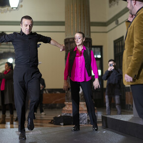 Veduta della presentazione della XXIV Biennale di Flamenco di Siviglia. Cortesia della Biennale di Flamenco di Siviglia