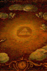 Tetragrama (Yhwh) na Asamkirche, Munique