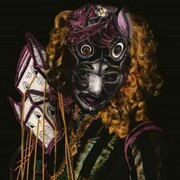 Barbara La Ragione, Nanà - atto primo  Burlesque series, 2013, hand-painted gelatin silver print 40 x 30 cm. Ed.3. Courtesy Paolo Erbetta Gallery, Berlin