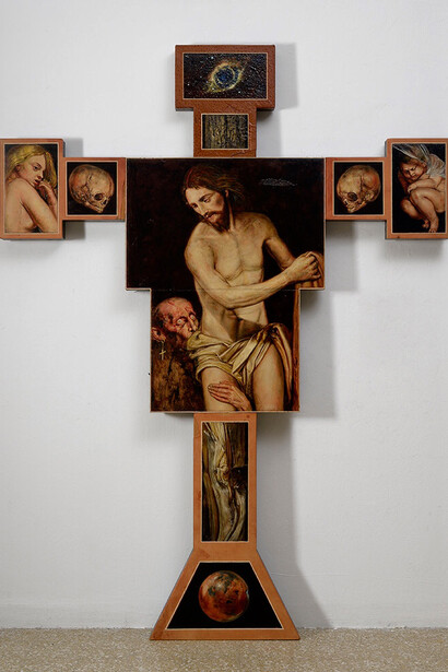 Federico Guida, La mia prima croce, 2019-2021. Cortesia di CSArt - Comunicazione per l'Arte
