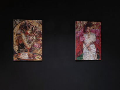 Jamie Vasta, House of roses, exhibition view. Courtesy of Patricia Sweetow Gallery