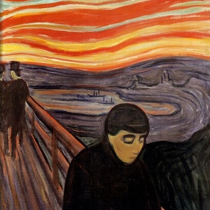 «La desesperación II». Munch