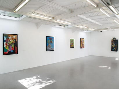 Divers artistes,Divers artistes, Mille visages, vue d'exposition. Avec l’aimable autorisation de la galerie Mennour 