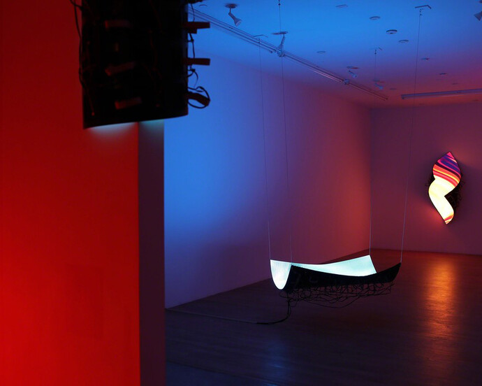 Daniel Canogar. Courtesy of Bitforms Gallery