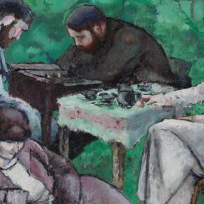 Marcel Duchamp, The chess game (detail), 1910. Courtesy of the Philadelphia Museum of Art 