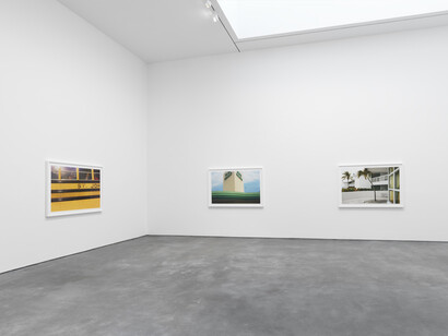 William Eggleston The Democratic Forest, Exhibition view. Courtesy of David Zwirner