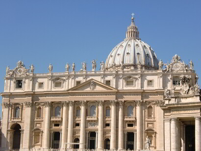 La Basílica de San Pedro, en Roma
