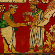 The tale of Prince Vessantara. Courtesy of Ashmolean Museum