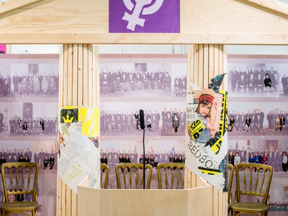 100 Jahre Frauenwahlrecht in Österreich. Courtesy of Museum für Volkskunde