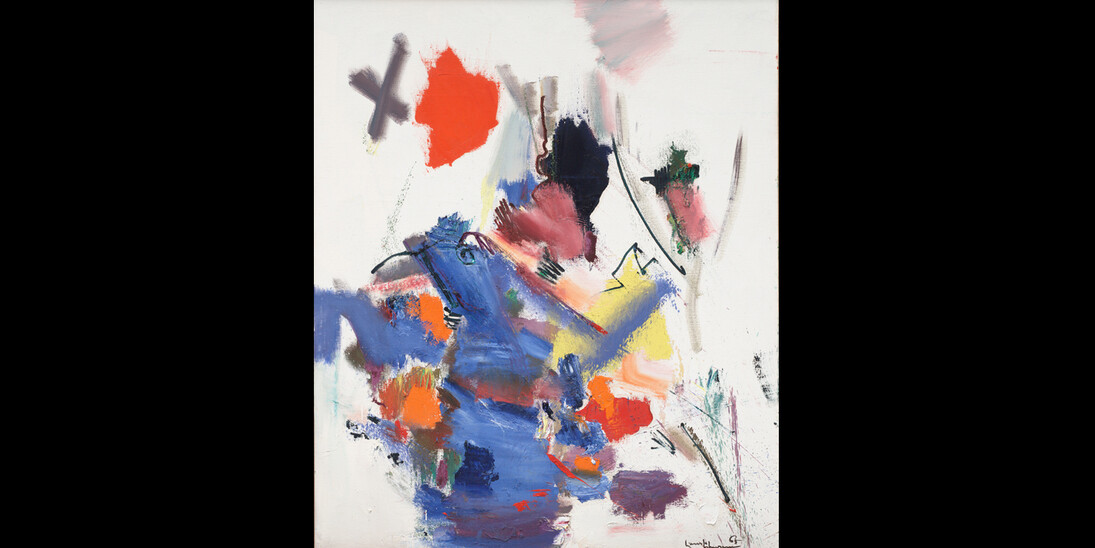 Hans Hofmann (1880-1966): Struwwelpeter [Struwel Peter], 1965,  huile sur toile | Öl auf Leinwand | oil on canvas, 183,2 x 153 cm / University of California, BAMPFA, Gift of the artist, 1966 / ©2016 The Renate, Hans and Maria Hofmann Trust/Artist Rights Society (ARS), New York