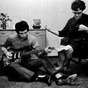 Colin Jones, John Entwistle with his mother (Queenie) at his home, West London, 1966, © Colin Jones
