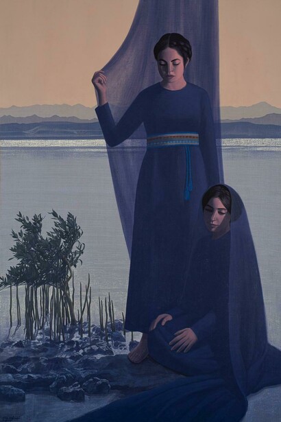 The land of Mangrove (detail), 2023. Courtesy of Artbooth Gallery