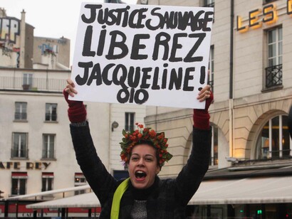Durante su juicio, las muestras de apoyo a Jacqueline Sauvage recorrieron Francia de arriba abajo
