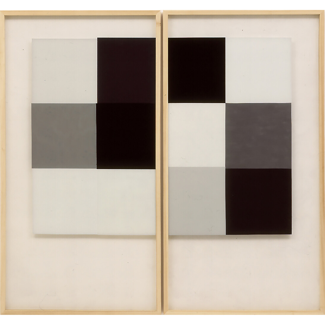 Julio Rondo, F. B., ein 36-jähriger Mann, 1999, Acrylic on glass (diptyque), 190 x 100 cm (each), unique, Courtesy Bendana I Pinel Art Contemporain & artist