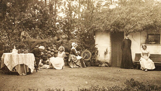  Photograph of the The Land of Heart's Desire Play by Yeats at the Forest Theater by the Carmel Arts and Crafts Club, 1911