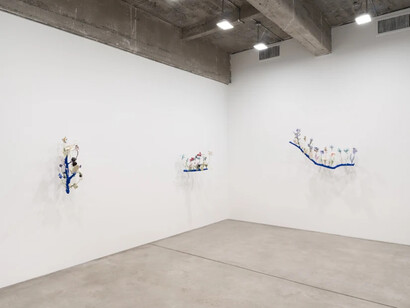 Nathalie Djurberg and Hans Berg, Only for the wicked, exhibition view. Courtesy of Tanya Bonakdar Gallery