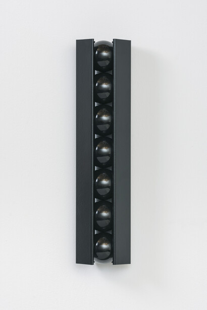 Cedric Christie Black Crayon, 2015 (c) Cedric Christie, Photograph by Paul Tucker, Courtesy of Flowers Gallery London and New York