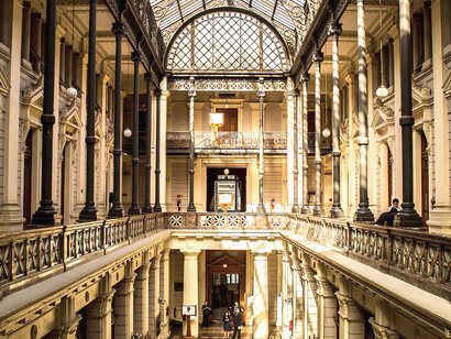 Interior de la Corte Suprema, Santiago de Chile, Chile