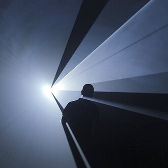 Anthony McCall. Courtesy of Albright-Knox Gallery