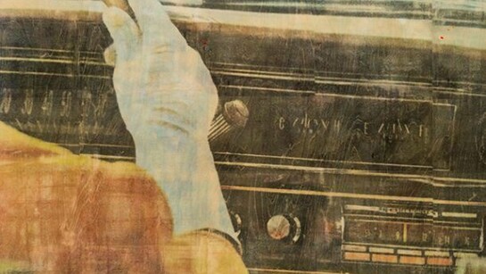 Ernesto Cánovas, Unfinished Business, 2013,
Mixed media and resin on board, 125 x 190 cm