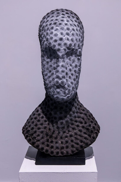 Keisuke Matsuoka, Le forme dell’umanità, exhibition view. Courtesy of Mattatoio di Testaccio